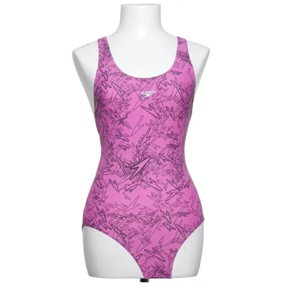 Badedragt (Pink, Sort, Flerfarvet) fra Speedo Elastan, Polyamid, Polyester