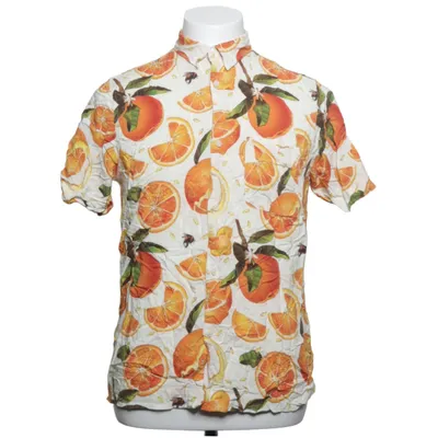 Korte mouwen shirt (Wit, Oranje, Groen) van Vailent Viscose