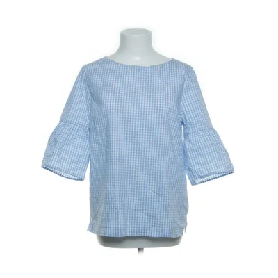 Blouse (Blauw, Wit) van Hampton Republic Katoen, Elastaan, Polyamide, Polyester