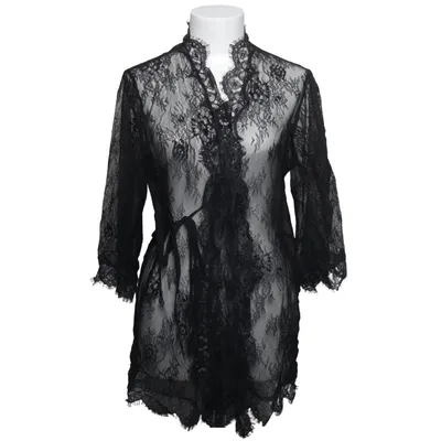 Dressing gown (Black) from Private Collection by Hunkemöller Polyamide