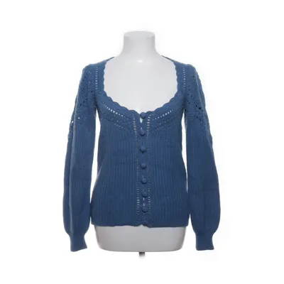 Kofta (Blå) från Sézane Bomull, Merinoull, Polyamid