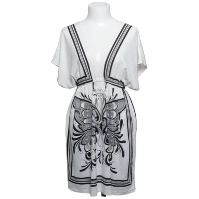Dress (White, Black) from Lily Elastane, Polyester