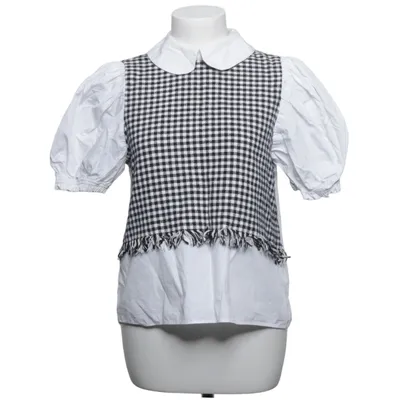 Top (Sort, Hvid, Flerfarvet) fra Zara Polyester, Viscose