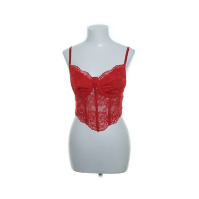 Bustier (Rød) fra Shein Elastan, Polyester