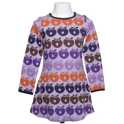Robe (Violet, Orange, Marron) de Småfolk Coton, Élasthane, Modal