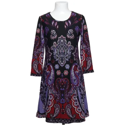 Dress (Black, Red, Purple) from Anna Field