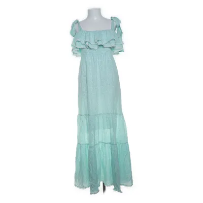 Maxi jurk (Groen, Wit) van By Malina Viscose