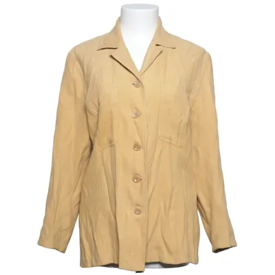 Blazer (Beige) de Prêt à Porter Polyester, Viscose