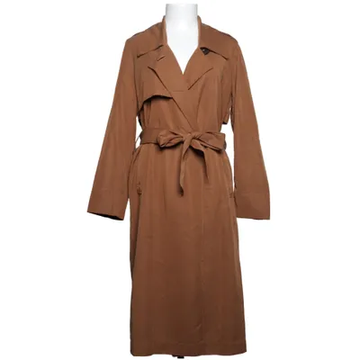 Trenchcoat (Bruin) van Mango Polyester, Viscose