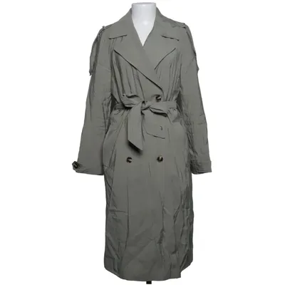 Trench coat (Gray) from Moves Cotton, Polyamide, Polyester