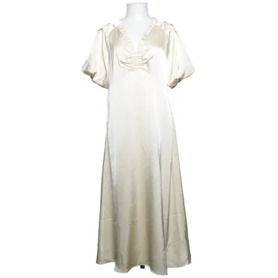 Maxikjole (Beige) fra Neo Noir Elastan, Polyester