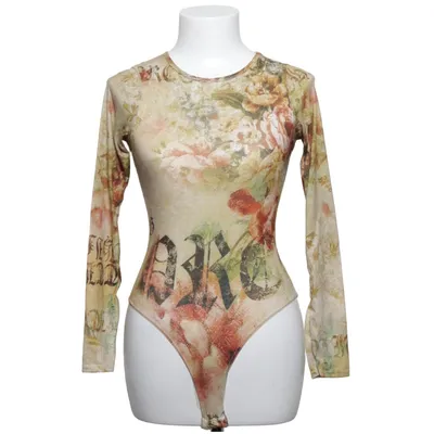 Romper (Beige, Meerkleurig) van PrettyLittleThing Elastaan, Polyester