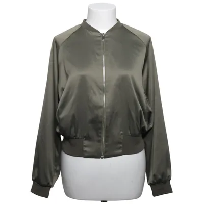 Bomberjacka (Grön) från Gina Tricot Elastan, Polyester