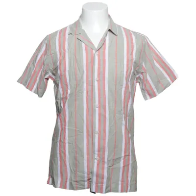 Short sleeve shirt (Green, White, Red) from Lindbergh White Cotton