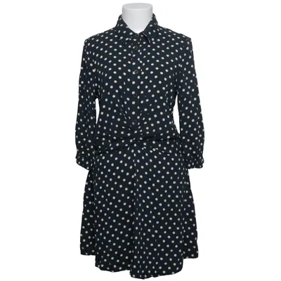 Shirt dress (Blue, White) from Zara Viscose