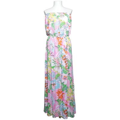 Maxi dress (Pink, Green, Multicolored) from Lilly Pulitzer Elastane, Viscose