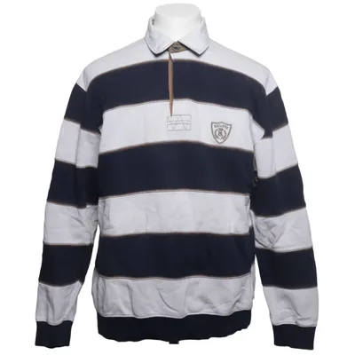 Rugby shirt (Blue, White, Brown) from Baileys Cotton