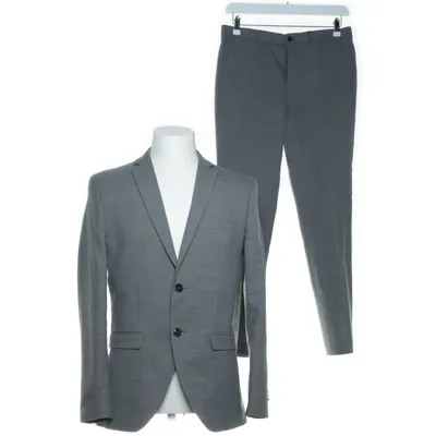 Kostym (Grå) från Premium by Jack & Jones Elastan, Polyester, Ull