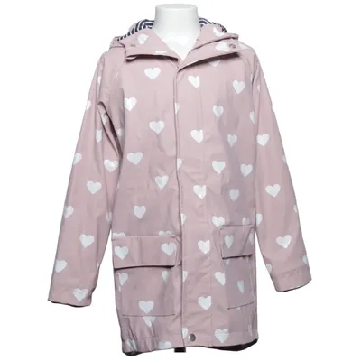 Regnjakke (Pink, Hvid, Blå) fra Yigga Bomuld, Polyester, Polyurethan