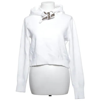 Huvtröja (Vit) från Zara Knit Nylon, Polyester, Viskos