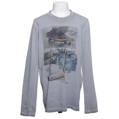 Lange mouwen shirt (Grijs) van Scorpion Bay Katoen