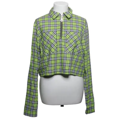 Skjortejakke (Gul, Lilla, Sort) fra The Ragged Priest Bomuld, Metallfiber