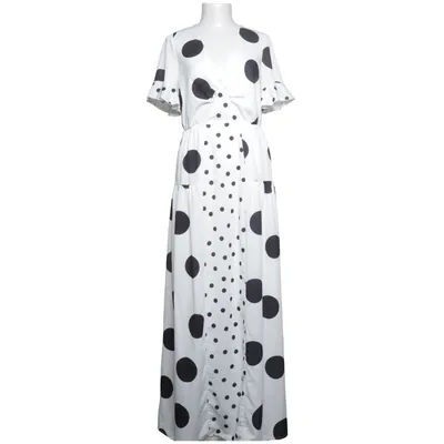 Jurk (Zwart, Wit) van Twisted Wunder Polyester