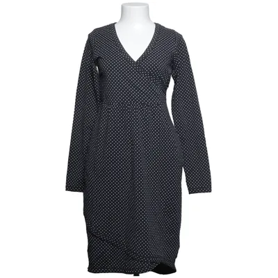 Jurk (Blauw, Wit) van House of Lola Katoen, Elastaan