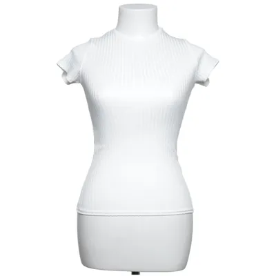T-shirt (Vit) från Boohoo Elastan, Polyester