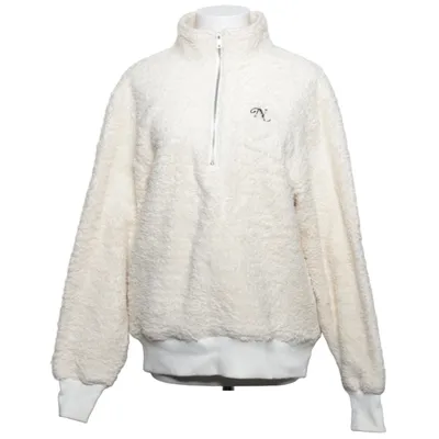 Fleece sweater (White) from New Black Organic cotton