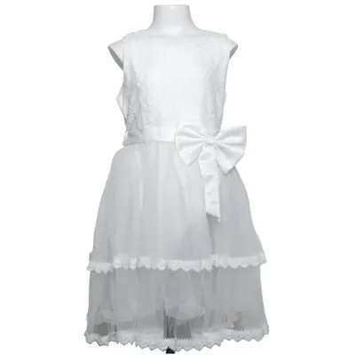Flower girl dress (White) from Fiona & Co Polyester