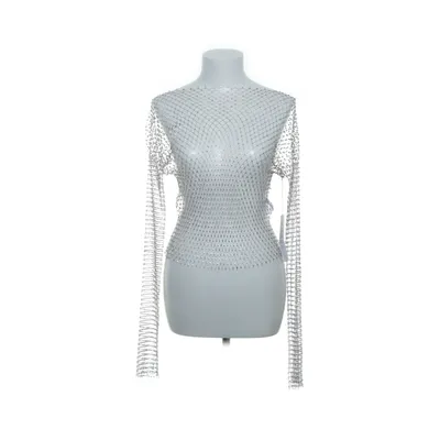 Top (Zilver) van Gina Tricot Polyester