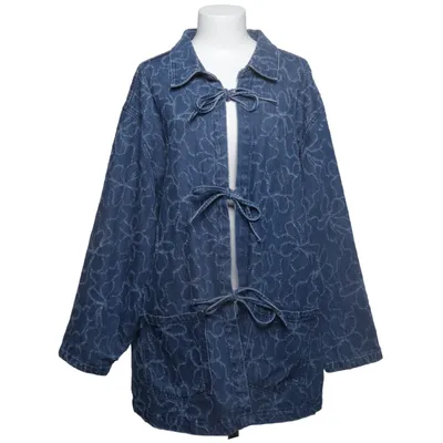 Denimjakke (Blå) fra Zizzi Bomuld