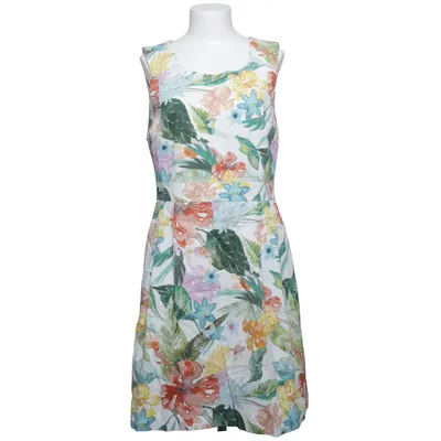 Dress (White, Multicolored) from More & More Cotton, Elastane, Polyester