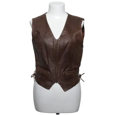 Leather vest (Brown) from River Leather