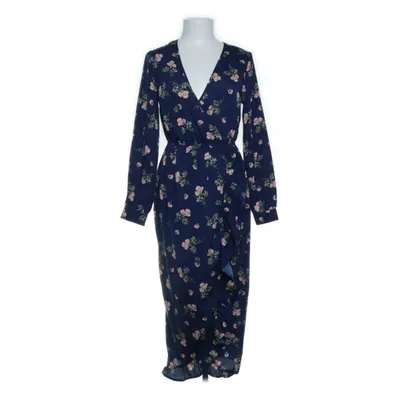 Omlottklänning (Blå, Flerfärgad) från Influence Polyester