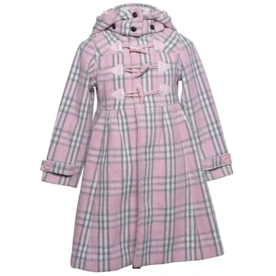 Manteau (Rose, Gris, Blanc) de Twinkle Polyester, Viscose, Laine
