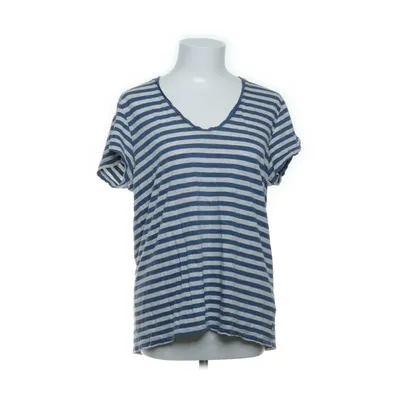 T-shirt (Blauw, Wit) van Lexington Katoen