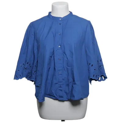 Korte mouwen shirt (Blauw) van H&M Katoen