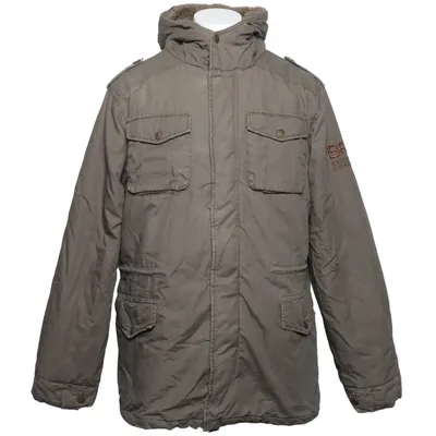 Vinterjakke (Beige) fra Broadway Bomuld, Polyester