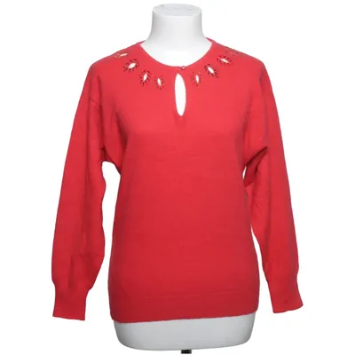 Sweater (Red) from Donna Angela Angora, Polyamide, Wool