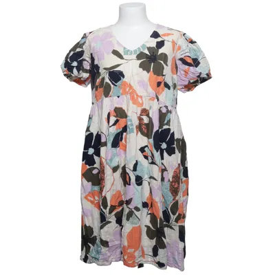 Maternity dress (Beige, Multicolored) from Mamalicious Cotton