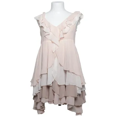 Dress (Beige, Pink, Multicolored) from H&M Polyester