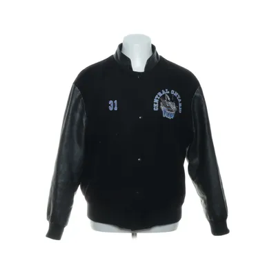 Varsity jacket (Black) from Canada Nylon, Recycled polyester, Wool