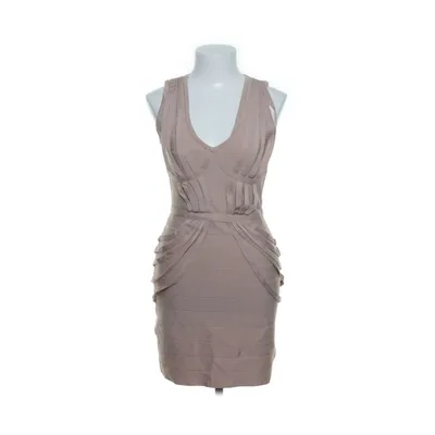 Cocktailjurk (Beige) van Bebe Elastaan, Viscose
