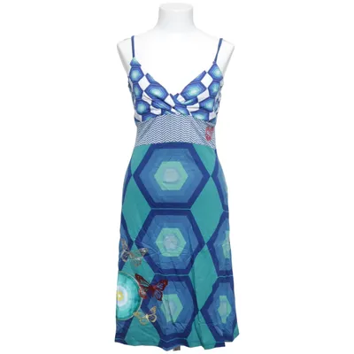 Kleid (Blau, Grün, Weiß) von Desigual