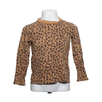 Long sleeve T-shirt (Brown, Black) from Mini Gina Tricot Cotton