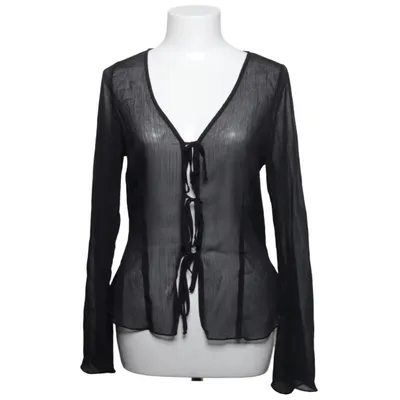 Wrap blouse (Black) from Gina Tricot