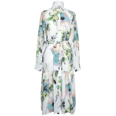 Skjortklänning (Vit, Flerfärgad) från Floyd by Smith Polyester