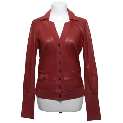 Leather jacket (Red) from Brogden Cotton, Leather